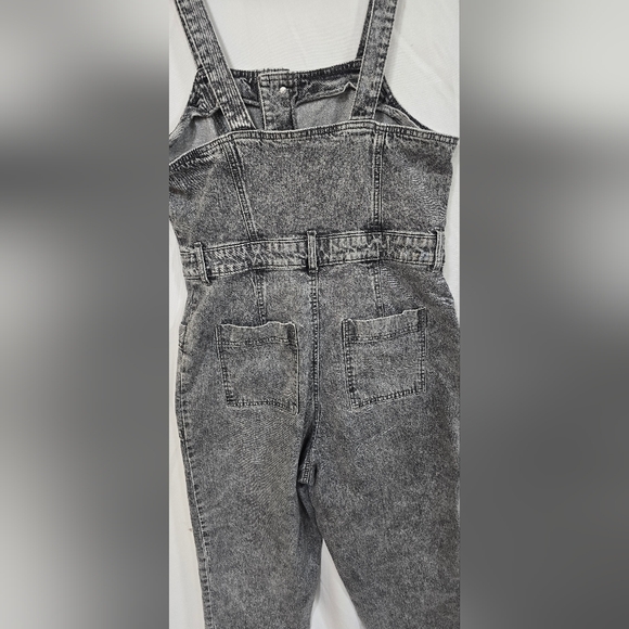 Universal Thread women 12 acid wash overalls denim gorpcore grungecore street - Picture 9 of 11